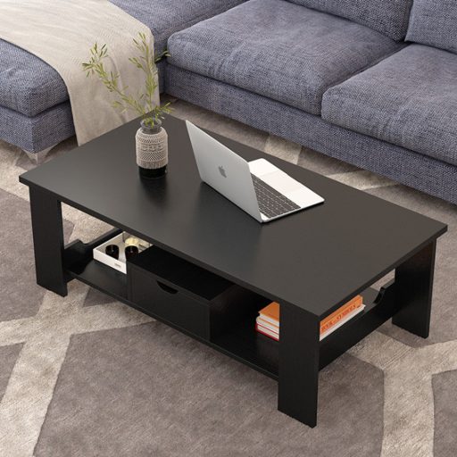 Dohanyzoasztal-100x40x42cm-fekete-FUR-1312-BK -primbutorHU