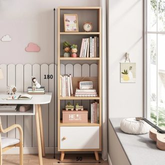 Konyvespolc-4-polcos-180x30x50cm-feher-FUR1830-3 -primbutorHU