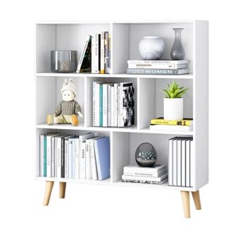 Konyvespolc-polcos-szekreny-50x24x92cm-feher-FUR18 -primbutorHU