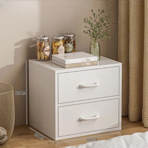 BeComfort-fiokos-szekreny-48x30x38-cm-feher-FUR192 -primbutorHU