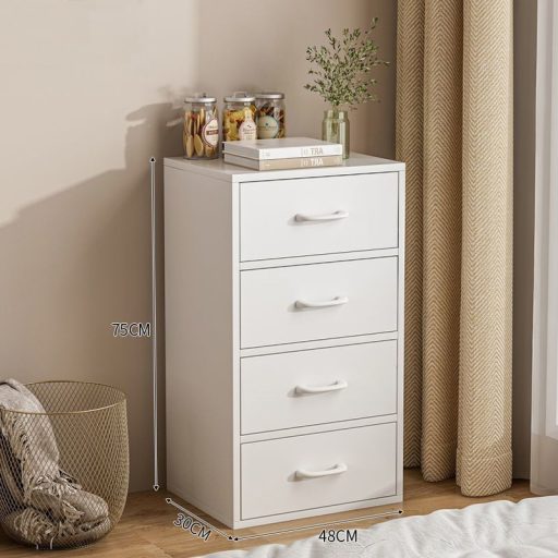 BeComfort-fiokos-szekreny-48x30x75-cm-feher-FUR192 -primbutorHU