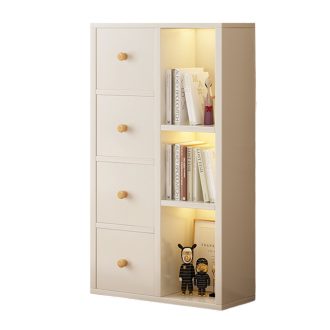 BeComfort-konyvespolc-polcos-szekreny-50x24x106-cm -primbutorHU