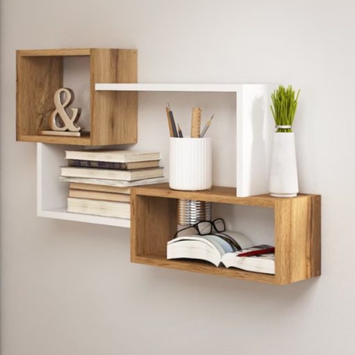 Fali-polc-119x18x55cm-fekete-FUR1962-1 -primbutorHU