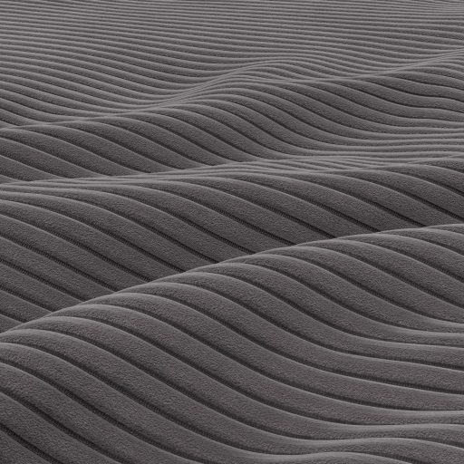 Zeus fotel, döntött kartámasz, kordbársony, bonell töltet, szürke