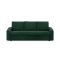 Zeus kanapéágy, kordbársony, hab töltet, döntött kartámasz, zöld