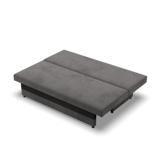 Sony kanapé, szövet anyag, hab töltet,  szürke - fekete 