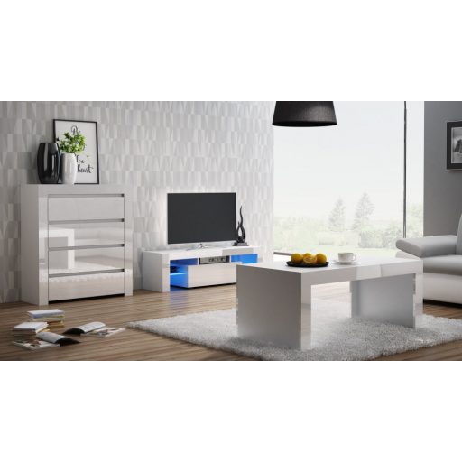 D2 éjjeliszekrény, fehér