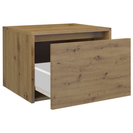 K1 éjjeliszekrény, tölgy