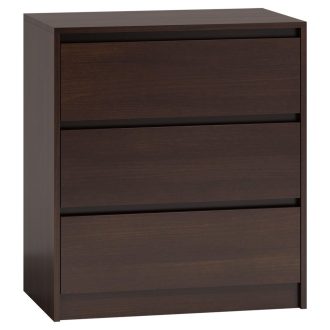K3 fiókos szekrény, wenge