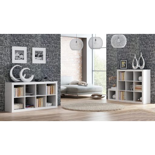 2X4 polc, fehér