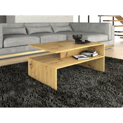 Boston dohányzóasztal, tölgy