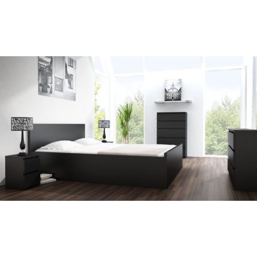 M2 éjjeliszekrény, fekete