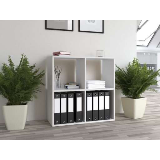 Malax 2X2 polc, fehér