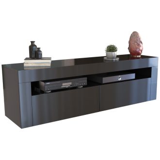 RTV DEKO140 2D TV állvány, fényes fekete