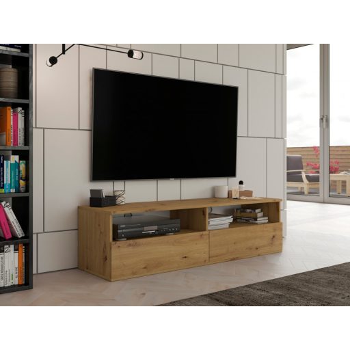 RTV140 RUMBA TV állvány, tölgy