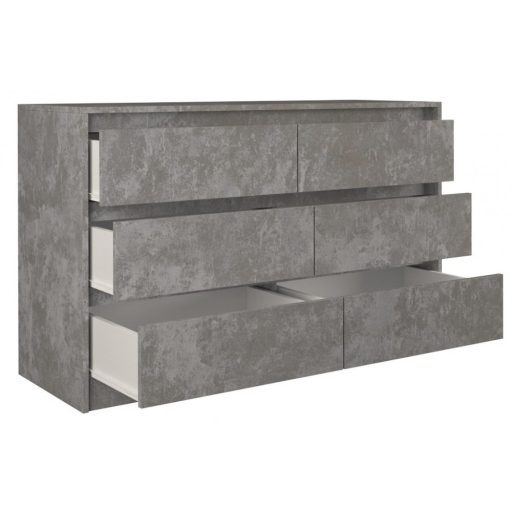 K120 2X3 komód, beton