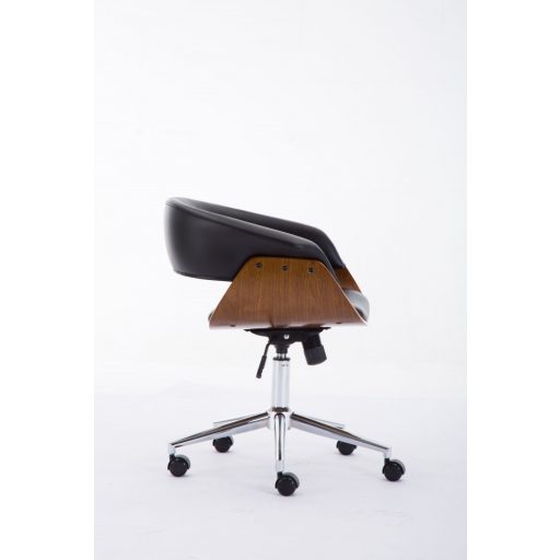 Forgó irodai szék, Coral, dió, fekete