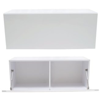 Vida 2 TV állvány, fényes fehér