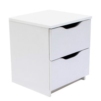 2S éjjeliszekrény, fehér