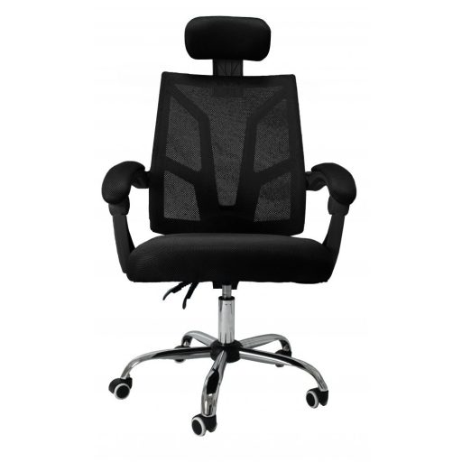 Forgó irodai szék, Scorpio, hálós szövet, fekete