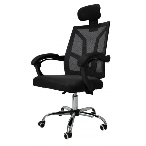 Forgó irodai szék, Scorpio, hálós szövet, fekete