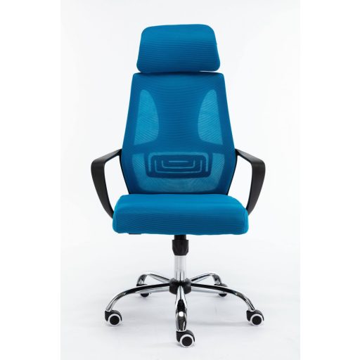Forgó irodai szék, Nigel, szövet, kék