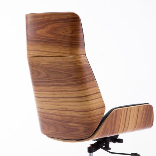 Forgó irodai szék, Aron, dió- fekete