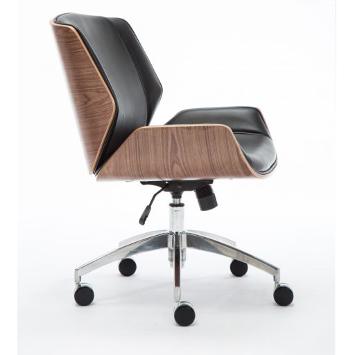 Forgó irodai szék, Ron, dió- fekete