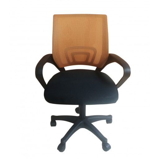 Forgó irodai szék, Moris, szövet, narancssárga