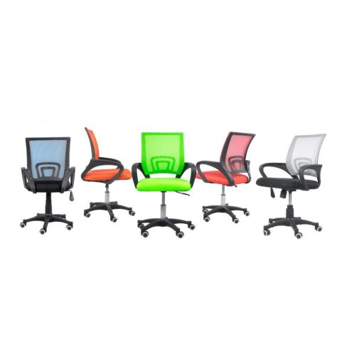 Forgó irodai szék, Moris, szövet, narancssárga