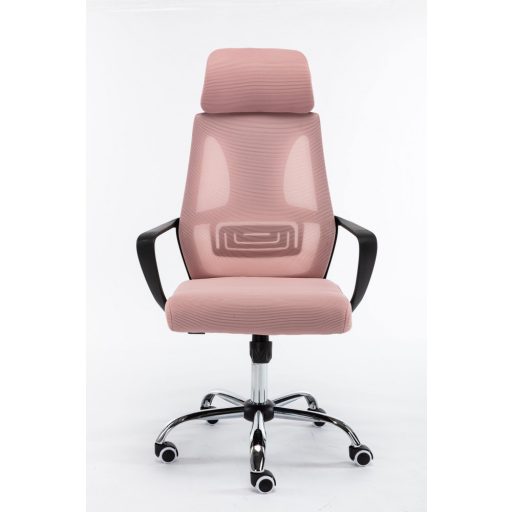 Forgó irodai szék, Nigel, szövet, rózsaszín