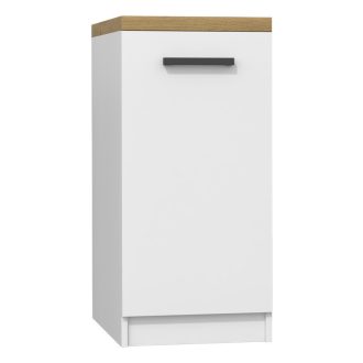 MIX konyhaszekrény elem, 30 cm széles, fehér-tölgy