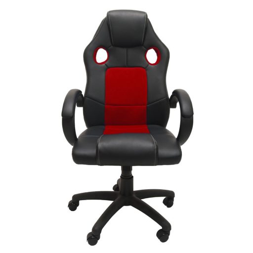 Enzo irodai forgószék, piros-fekete