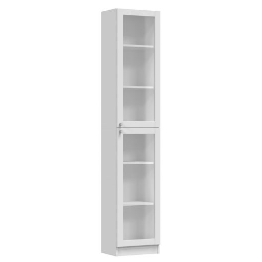 MIX IGA 120 szekrény, 2 tükörrel, 61x120x200 cm, antracit-tölgy