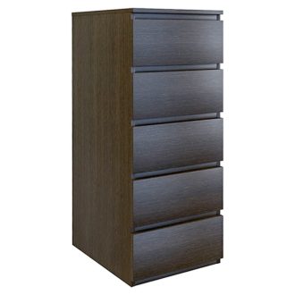 W5 fiókos szekrény, wenge