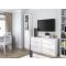 PAFOS W40/SH polcos szekrény, 31x40x200 cm, fehér