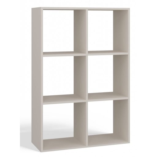 Malax 2x3 polc, 110x75x30 cm, kasmír