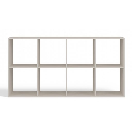 Malax 2x4 polc, 147x75x30 cm, kasmír