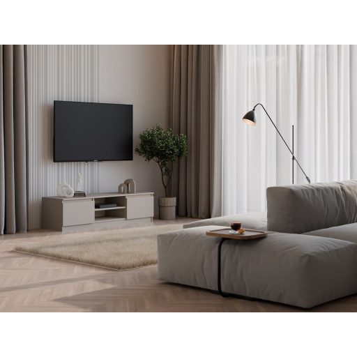 RTV140 TV állvány, 140x36x40 cm, agyag színű