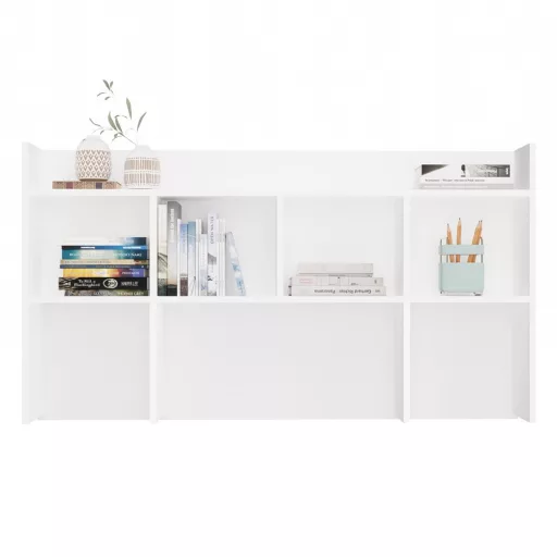 NDST 130 fali polc, 128x70x18 cm, fehér