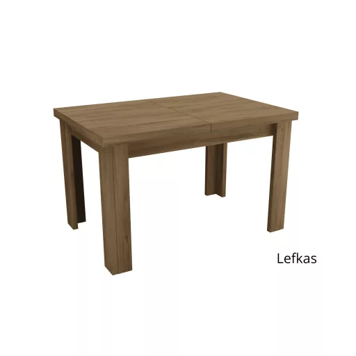120X80 étkezőasztal, lefkas tölgy