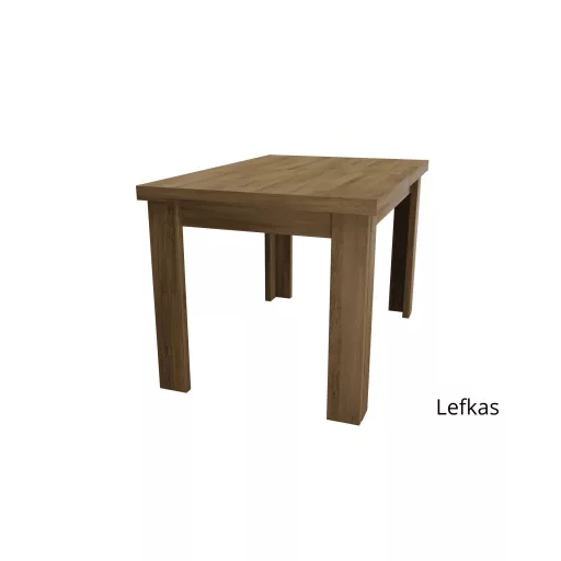 120X80 étkezőasztal, lefkas tölgy