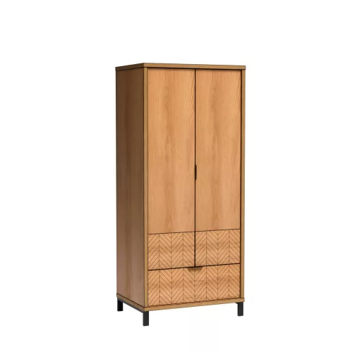 Fonti F-1 gardróbszekrény, karamell tölgy