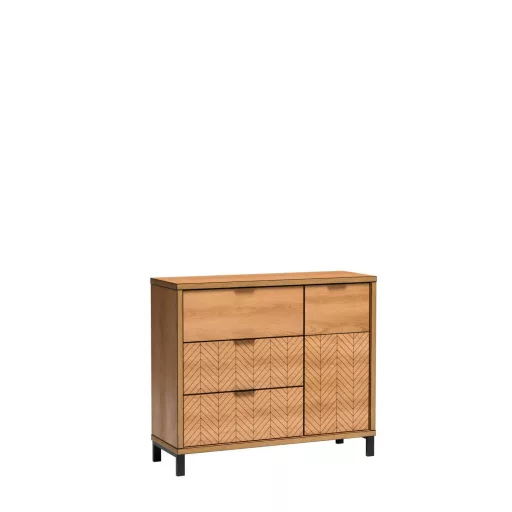 Fonti F-5 komód, karamell tölgy