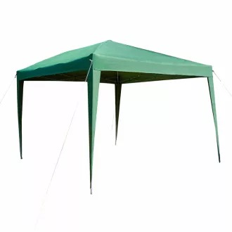  Öszecsukhatós kerti pavilon, zöld, 2x2 m, TREKAN TYP 1 II. N - Csomagolássérült