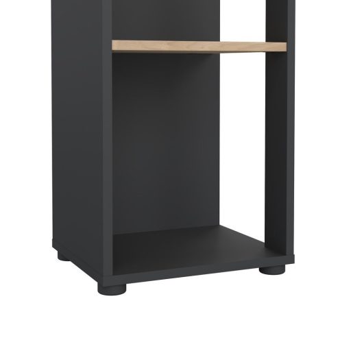 Polcos-tarolo-konyvespolc-36x36x180cm-fekete-KH09 -primbutorHU