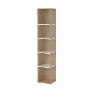 Polcos-tarolo-konyvespolc-36x36x180cm-barna-KH09-2 -primbutorHU