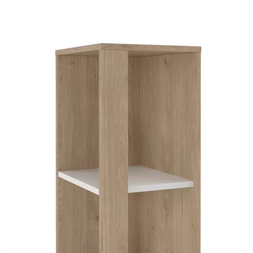 Polcos-tarolo-konyvespolc-36x36x180cm-barna-KH09-2 -primbutorHU