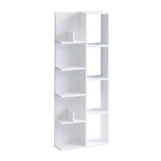 Polcos-tarolo-konyvespolc-60x18x150cm-feher-KH12-2 -primbutorHU