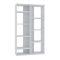 Polcos-tarolo-konyvespolc-72x25x124cm-feher-KH14-1 -primbutorHU